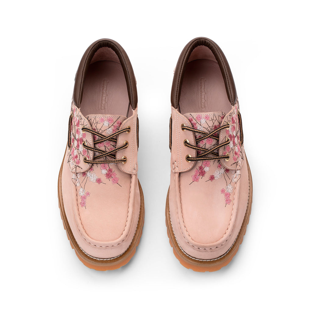 "blossom v2" Boat shoes pink