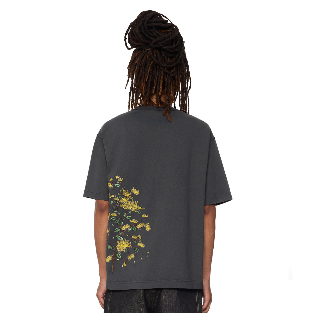 "wildflower" T Shirt anthracite 01