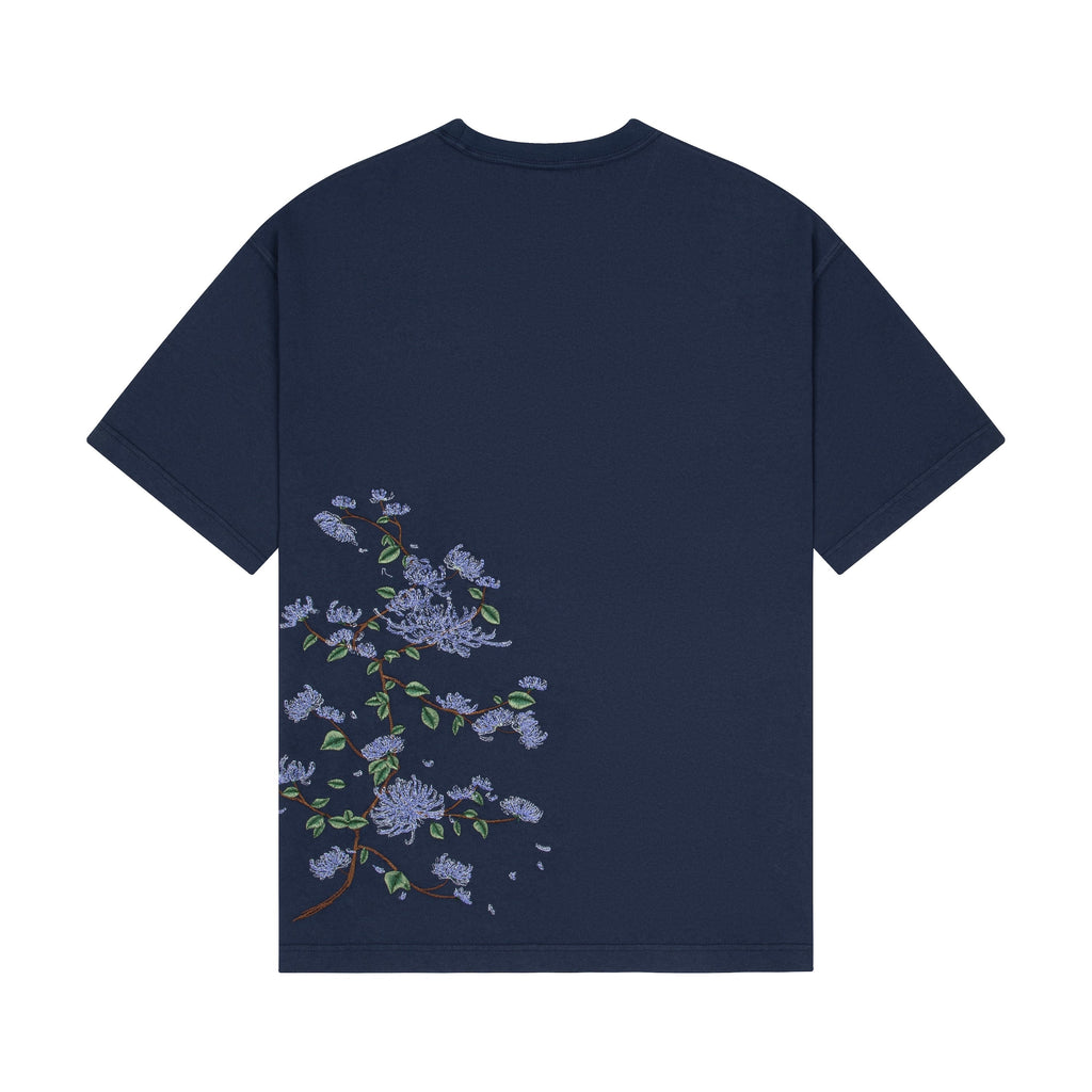 "wildflower" T Shirt blue