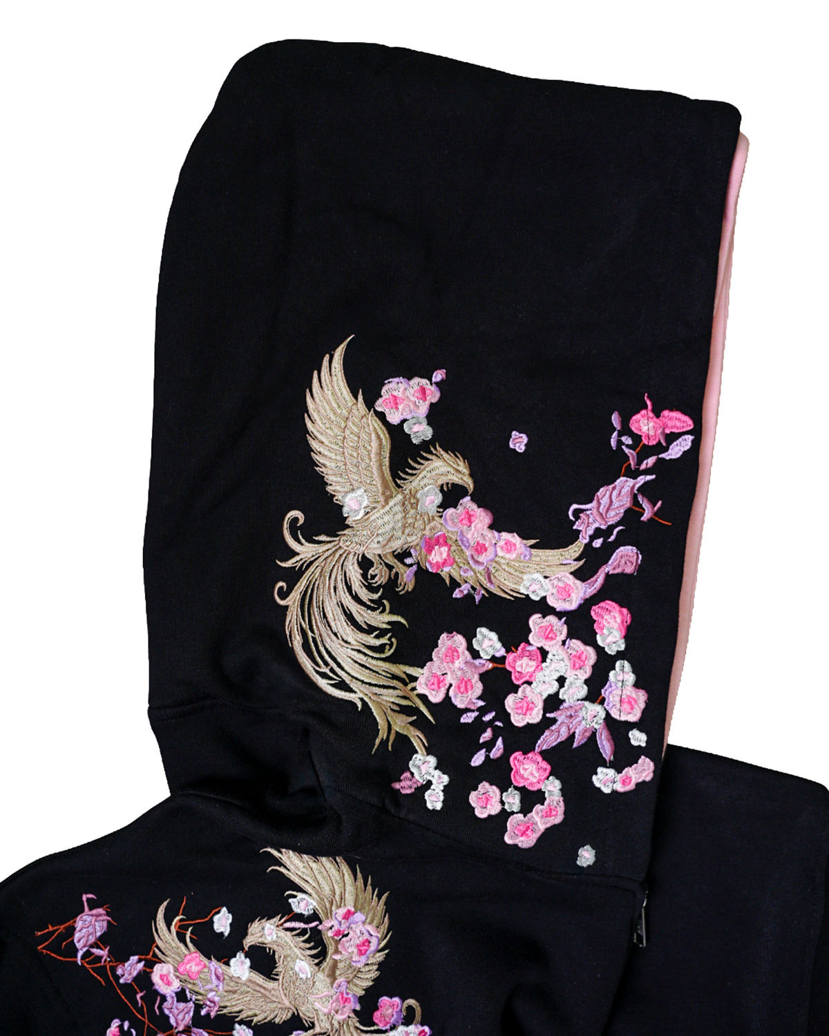 Midnight Black - Okasai Boxy Hoodie